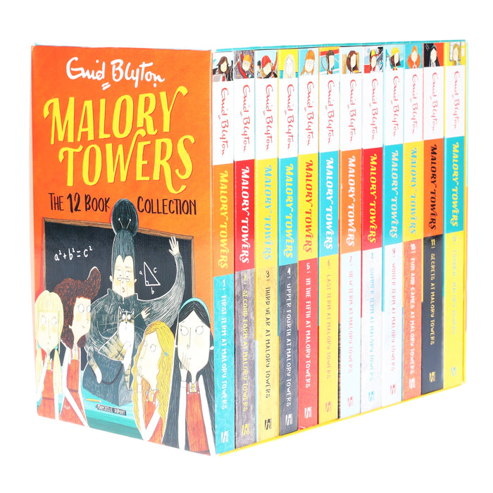 Malory Towers 12 Book Collection Set By Enid Blyton - Ages 9-14 - Paperback 9-14 Hodder & Stoughton