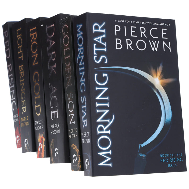 The Red Rising Series by Pierce Brown 6 Books Collection Set - Fiction - Paperback