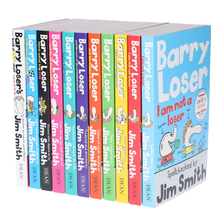 Barry Loser Series By Jim Smith 11 Books Collection Set - Ages 7-9 - Paperback 7-9 Dean
