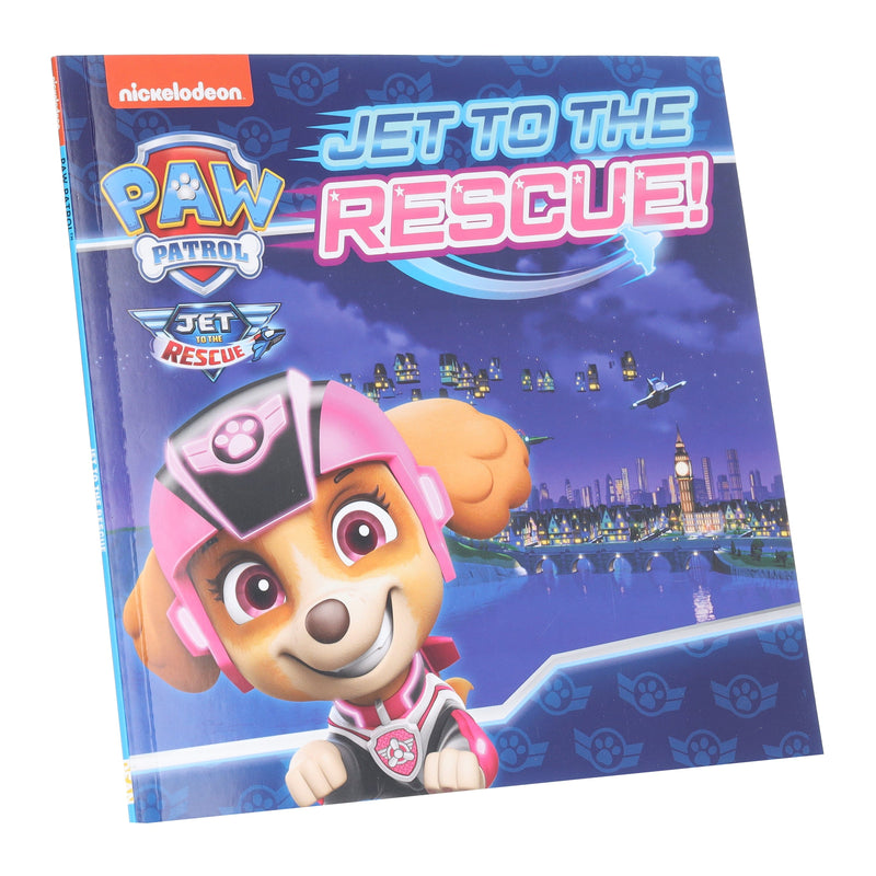 Paw Patrol Picture Story Book Collection (PUPS SAVE THE GAMES! & JET TO THE RESCUE!) 2 Books Set - Ages 3-5 - Paperback 3-5 HarperCollins Publishers