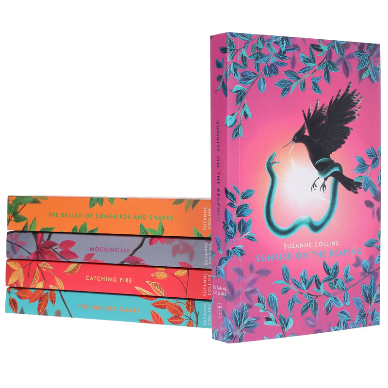 The Deluxe Hunger Games Collection by Suzanne Collins 5 Books Box Set - Ages 13+ - Paperback (Patterned Edge) Fiction Scholastic