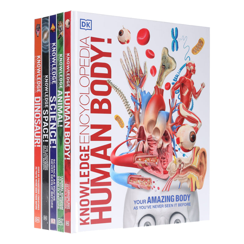Knowledge Encyclopedias Collection By DK: 5 Books Set - Ages 9-12 - Hardback 9-14 DK