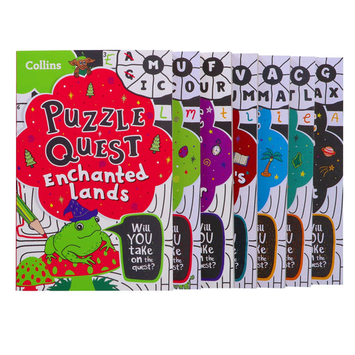Puzzle Quest Series 7 Books Collection Set By Kia Marie Hunt - Ages 7+ - Paperback Fiction Collins