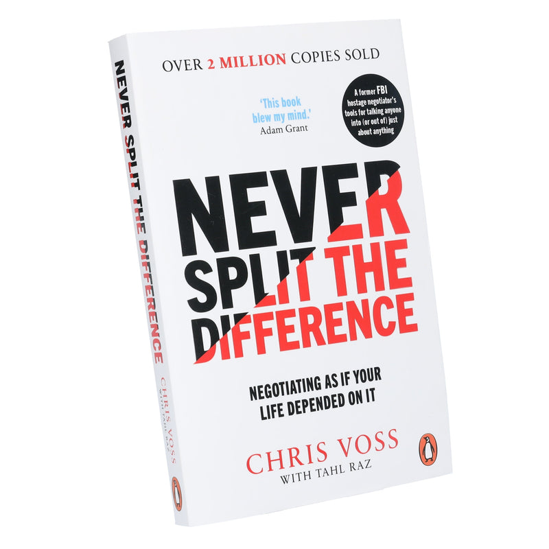 Never Split The Difference By Chris Voss & Tahl Raz - Non Fiction - Paperback Non-Fiction Penguin