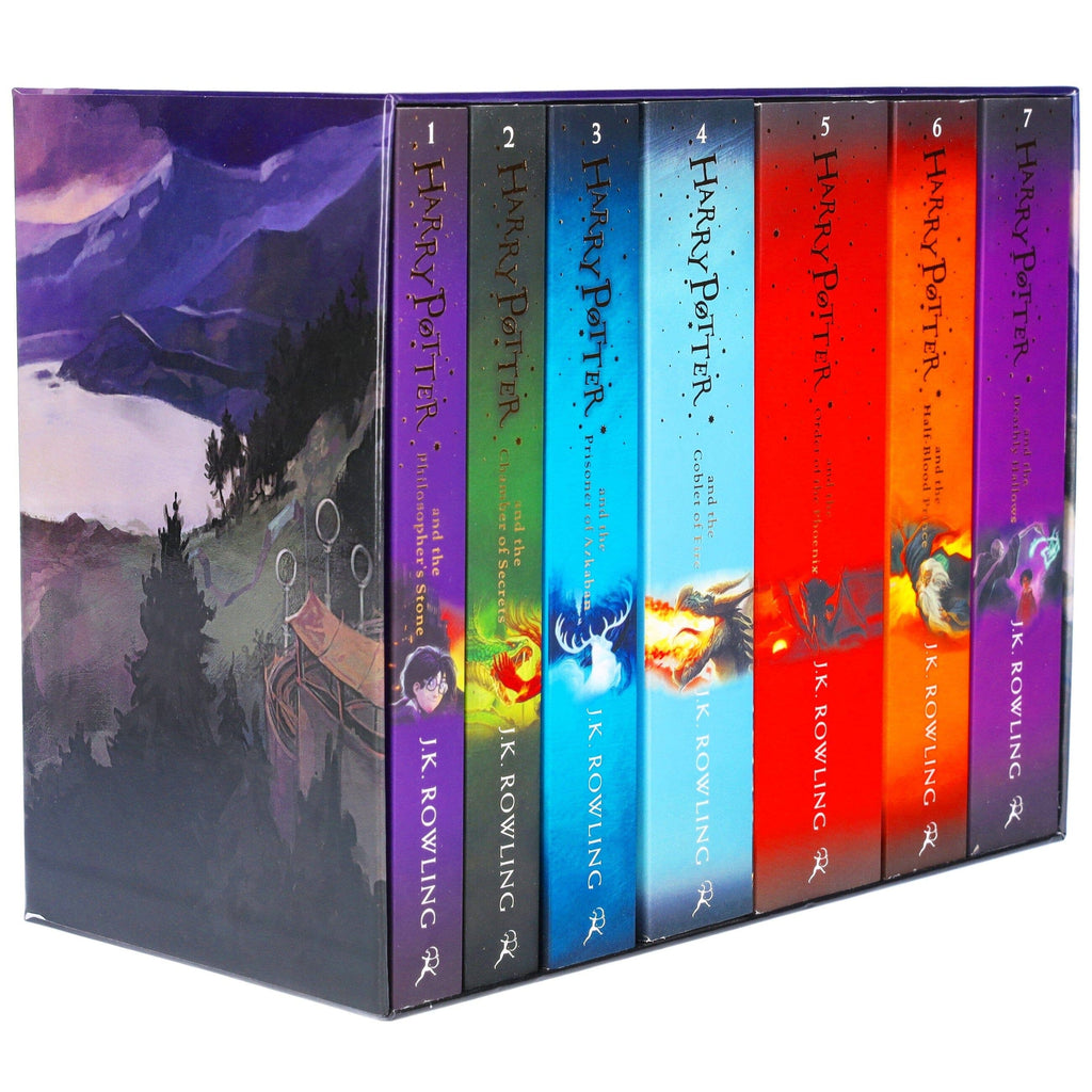 Harry Potter Complete Collection J.K. Rowling 7 Books Box Set Ages 9+ Paperback