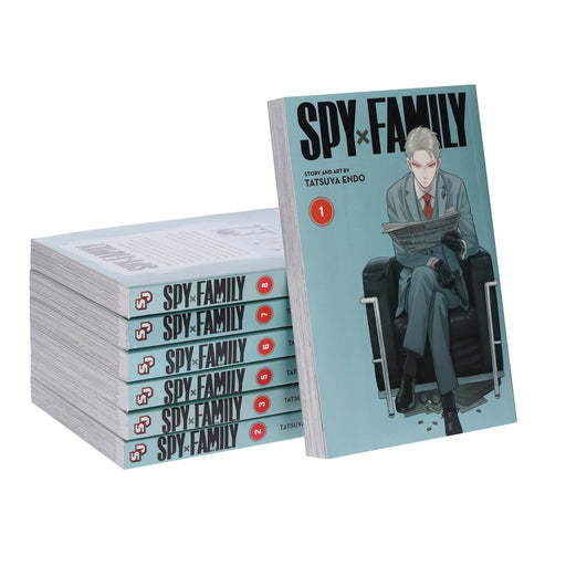 Spy x Family Series by Tatsuya Endo 7 Books Collection Set - Manga - Paperback Graphic Novels Viz Media, Subs. of Shogakukan Inc