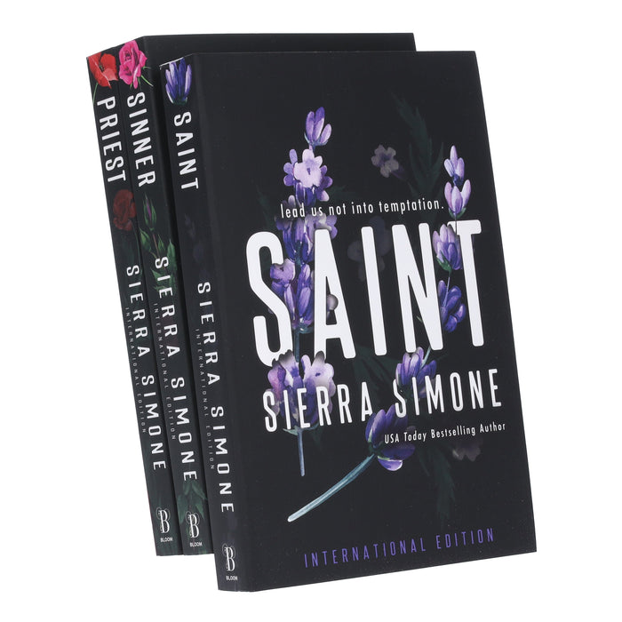 Priest Trilogy Series by Sierra Simone 3 Books Collection Set - Fiction - Paperback Fiction Bloom Books