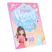 Princess Dress-Up Fun! Collection 4 Sticker Activity Books Set - Ages 4+ - Paperback 5-7 Igloo Books