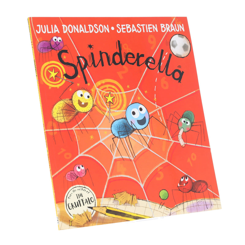 Julia Donaldson 2 Books Collection Set (Spinderella, Night Monkey Day Monkey) - Ages 3+ - Paperback 0-5 HarperCollins Publishers