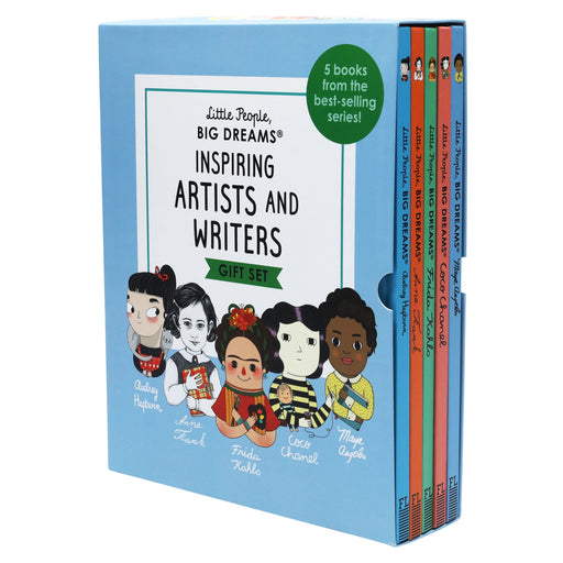 Little People Big Dreams Inspiring Artists and Writers Gift 5 Books Box Collection Set by Lisbeth Kaiser - Ages 7-9 - Hardback 7-9 Frances Lincoln Publishers Ltd