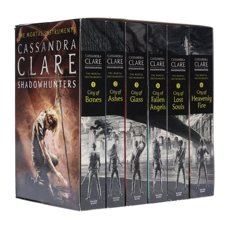 Shadowhunters by Cassandra Clare - The Mortal Instruments 6 Books Collection Box Set - Ages 14+ - Paperback Fiction Walker Books Ltd