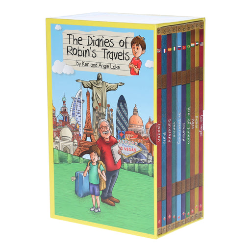 The Diaries of Robins Travels Adventures 10 Books by Angie Lake & Ken Lake - Age 9-14 - Paperback 9-14 Sweet Cherry Publishing