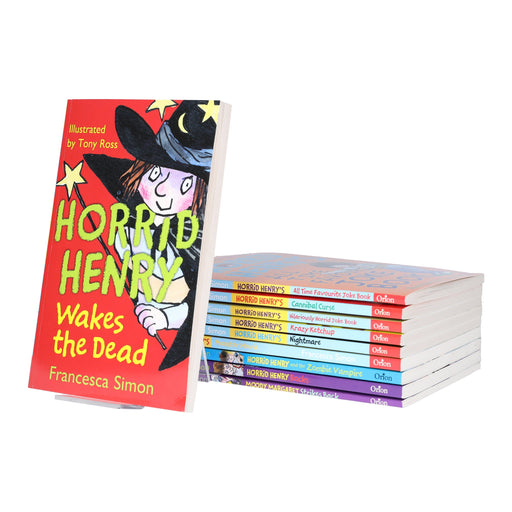 Horrid Henry 10 Books Collection Set by Francesca Simon - Age 6-11 - Paperback 7-9 Orion Children's Books