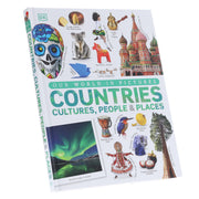 Our World in Pictures: Countries, Cultures, People & Places: A Visual Encyclopedia of the World by DK - Ages 7+ - Hardback Non-Fiction DK