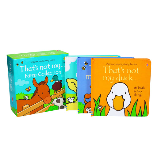 That's Not My... Farm Collection Series By Fiona Watt And Rachel Wells 3 Books Collection Boxset - Ages 0-3 - Board book 0-5 Usborne Publishing Ltd