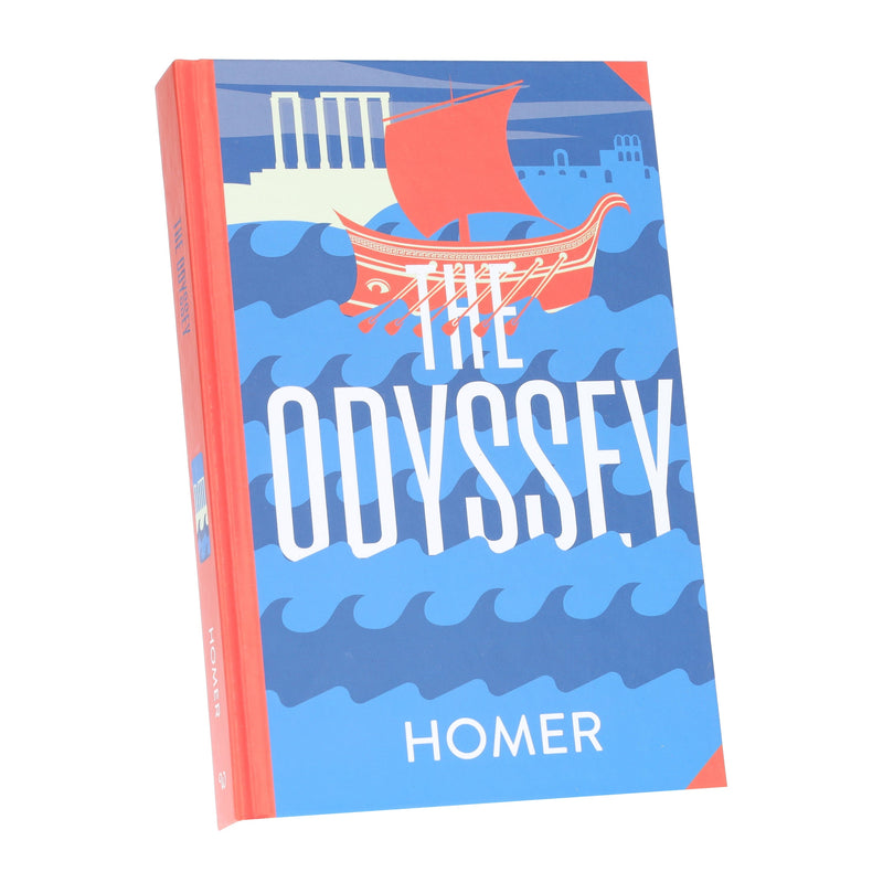 The Odyssey by Homer - Fiction - Sprayed Edge Hardback Fiction Wilco Books