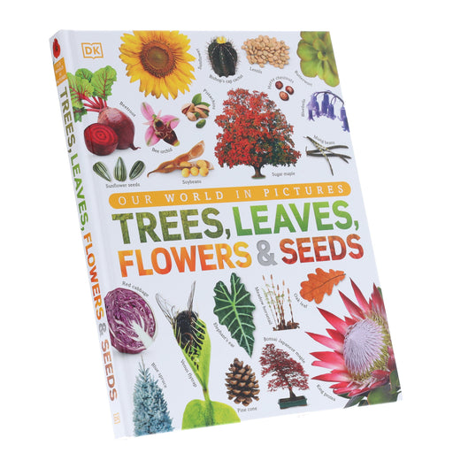Our World in Pictures: Trees, Leaves, Flowers & Seeds: A visual encyclopedia of the plant kingdom by DK - Non Fiction - Hardback 9-14 DK Children