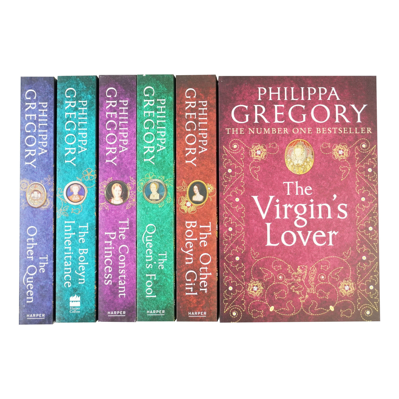 Tudor Court Novels 6 Books Collection Set By Philippa Gregory - Fiction - Paperback Fiction HarperCollins Publishers