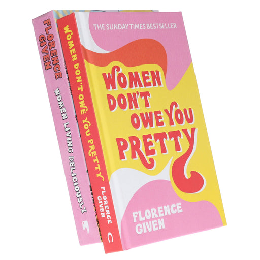 Florence Given Bestseller Bundle: "Women Don’t Owe You Pretty" & "Women Living Deliciously" 2 Book Set - Non-Fiction - Hardback Non-Fiction Hachette