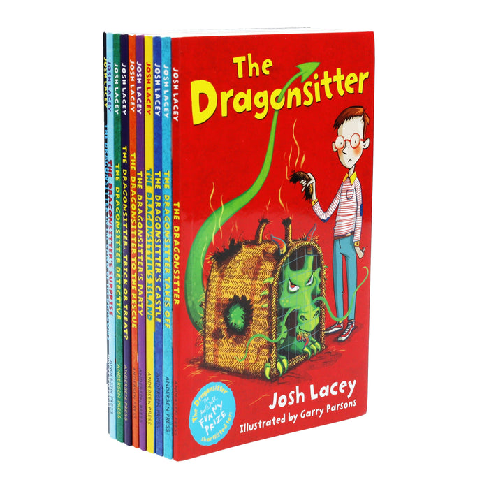 The Dragonsitter Series By Josh Lacey 10 Books Collection Set - Ages 5-7 - Paperback 5-7 Andersen Press Ltd
