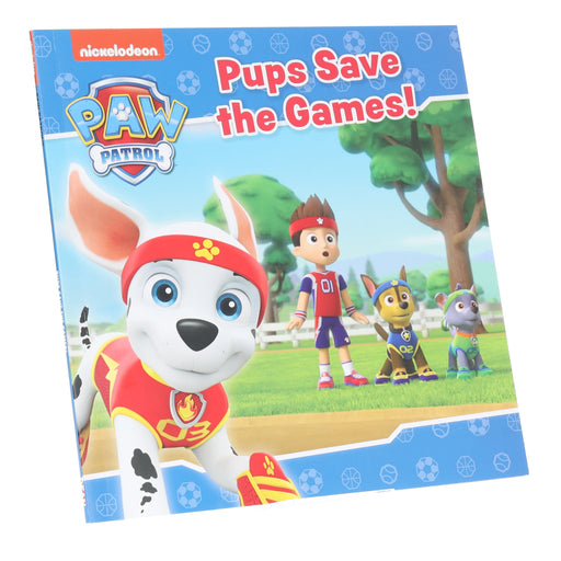 PUPS SAVE THE GAMES! - Paw Patrol Picture Story Book - Ages 3-5 - Paperback 3-5 HarperCollins Publishers