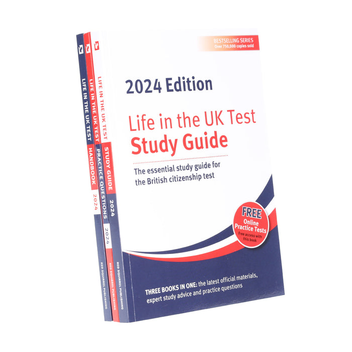 Life in the UK Test 2024 By Henry Dillon and Alastair Smith 3 Books Collection Set - Non Fiction - Paperback Non-Fiction Red Squirrel Publishing