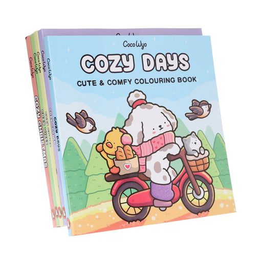 Coco Wyo: A Cute & Comfy 5 Colouring Books Set - Ages 12+ - Paperback 9-14 Penguin Random House