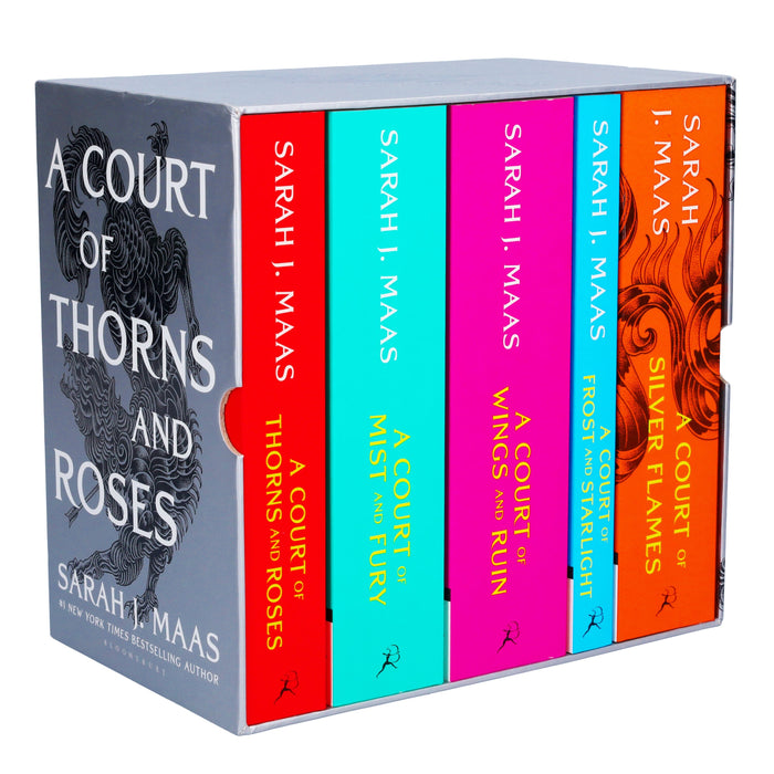 A Court of Thorns and Roses Series by Sarah J. Maas 5 Books Box Set - Ages 17+ - Paperback Young Adult Bloomsbury Publishing PLC