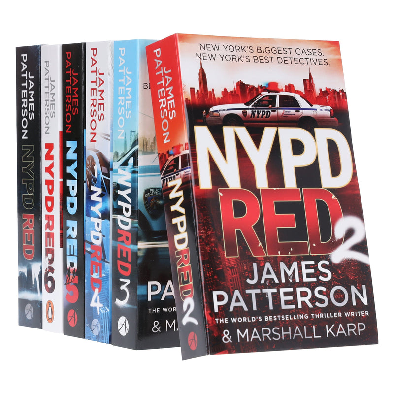 NYPD Red by James Patterson: Books 1-6 Collection Set - Fiction - Paperback Fiction Penguin Random House