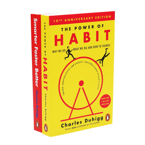Smarter Faster Better & The Power of Habit By Charles Duhigg 2 Books Collection - Non Fiction - Paperback Non-Fiction Penguin