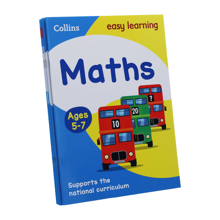 Collins Easy Learning Starter Set Ideal for home learning 6 Books (Collins Easy Learning KS1) - Ages 5-7 - Paperback 5-7 HarperCollins Publishers