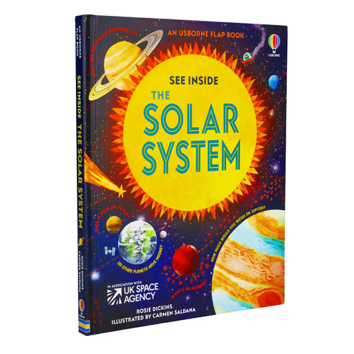 See Inside The Solar System By Rosie Dickins - Ages 6-11 - Hardback 7-9 Usborne Publishing Ltd