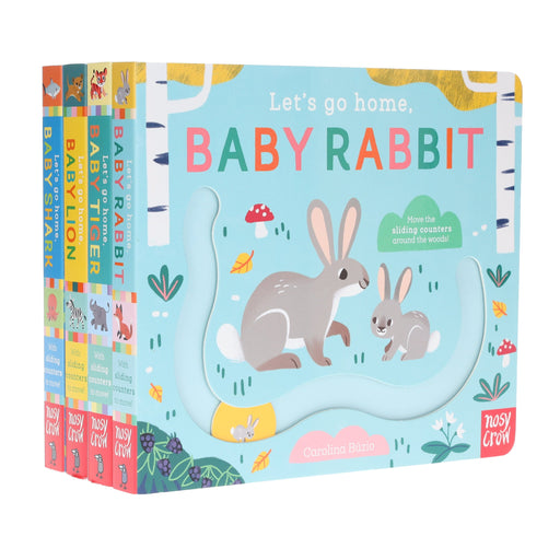 Let's Go Home Series By Carolina Buzio 4 Books Collection Set - Ages 2-5 - Board Book 0-5 Nosy Crow Ltd