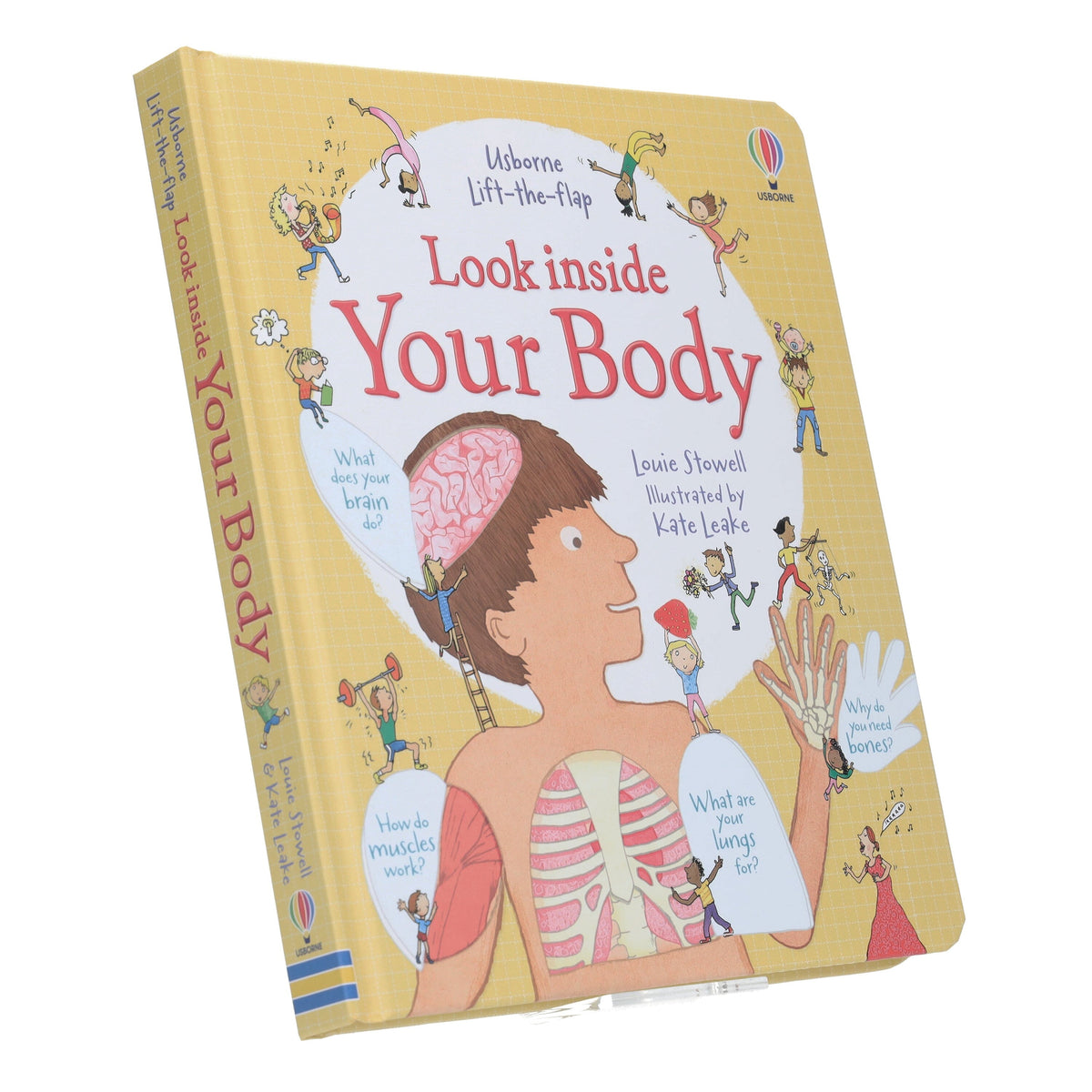Usborne LiftTheFlap Look Inside Your Body by Louie Stowell Ages