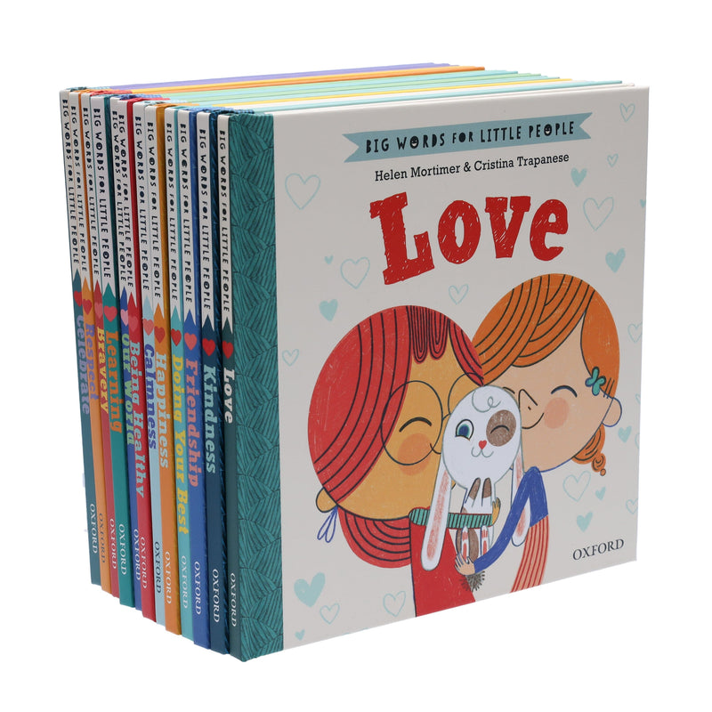 Big Words for Little People By Helen Mortimer & Cristina Trapanese 12 Books Collection Set - Ages 3+ - Hardback 0-5 Oxford University Press
