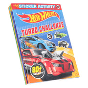 HotWheels Turbo Challenge 5 Sticker Activity Books Books2Door