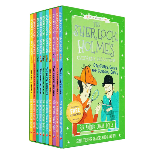 The Sherlock Holmes Children's Collection: Creatures, Codes and Curious Cases 10 Books (Series 3) by Sir Arthur Conan Doyle - Age 7-11 - Paperback 7-9 Sweet Cherry Publishing