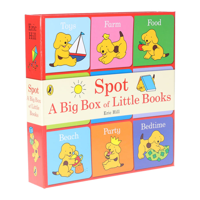 Spot: A Big Box of Little Books By Eric Hill 9 Books Collection Box Set - Ages 0-3 - Board Books 0-5 Penguin