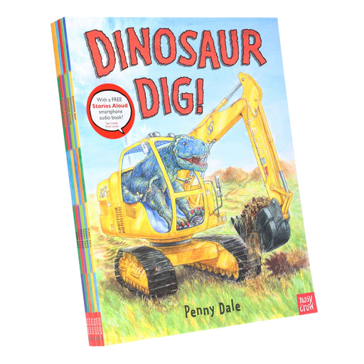 Penny Dale's Dinosaurs 6 Books Set With a Free Stories Audio Book! - Age 2-5 - Paperback 0-5 Nosy Crow Ltd