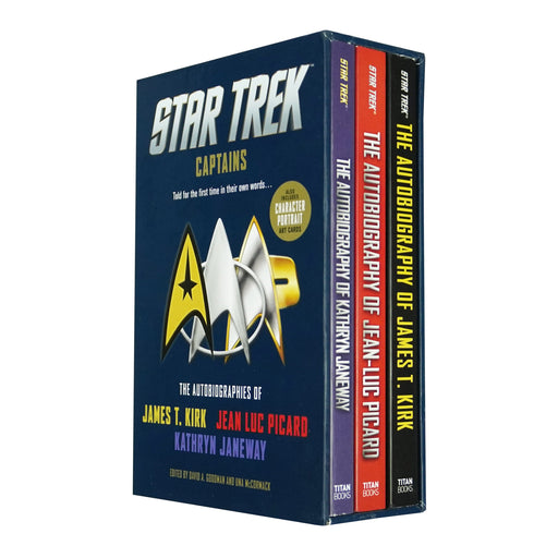 Star Trek Captains The Autobiographies: 3 Books Collection Box Set - Fiction - Paperback Fiction Titan Books Ltd