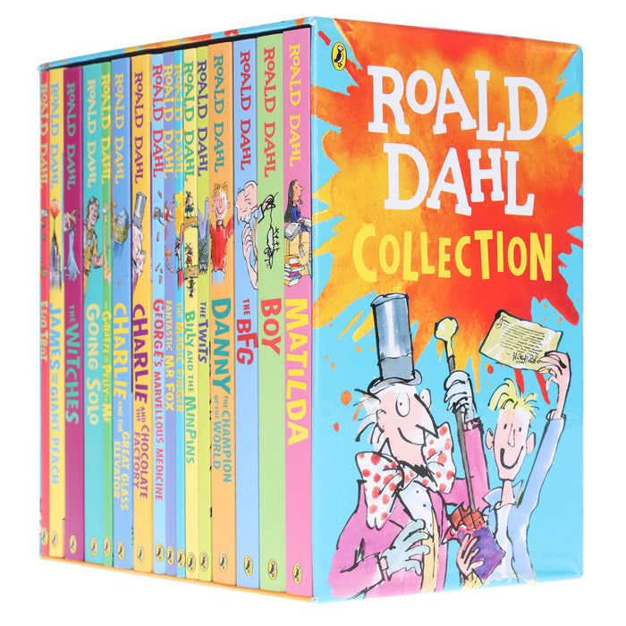 Roald Dahl Collection 16 Books Box Set - Ages 7-9 - Paperback 7-9 Penguin Random House