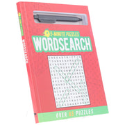 5-Minute Puzzles Wordsearch (includes ball-point pen): Over 65 Puzzles by Eric Saunders - Non Fiction - Paperback Non-Fiction Arcturus Publishing Ltd