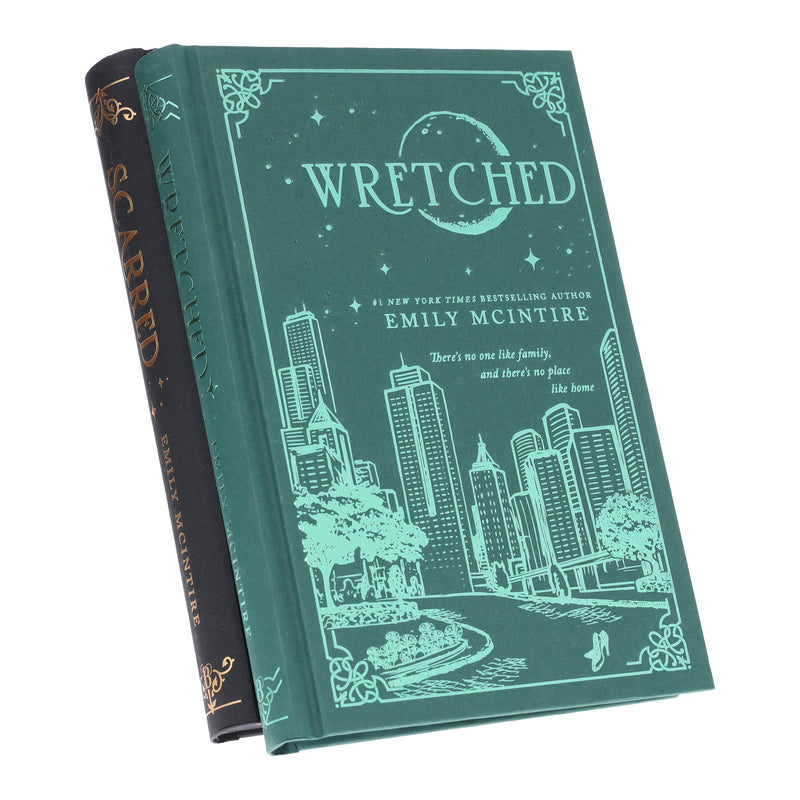 Never After Series by Emily McIntire 2 Books Collector's Edition Set (Sprayed Edges) - Fiction - Hardback Fiction Sourcebooks