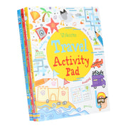 Usborne Travel Activity & Games Tear - Off Pads 3 Books Collection Set - Ages 4-9 - Paperback 5-7 Usborne Publishing Ltd