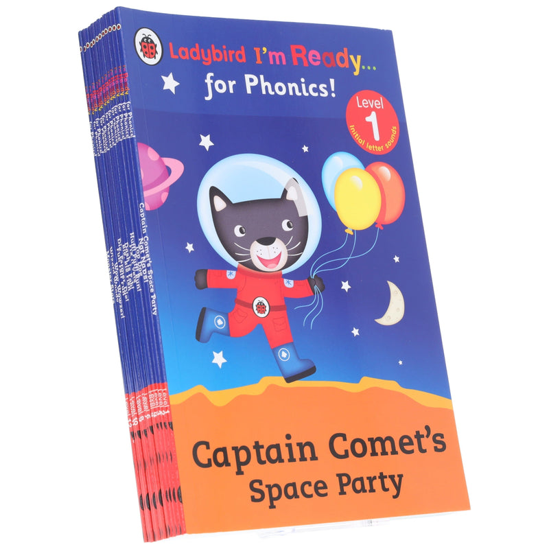 Ladybird I'm Ready for Phonics 12 Books Collection - Ages 5-7 - Paperback 5-7 Penguin Random House