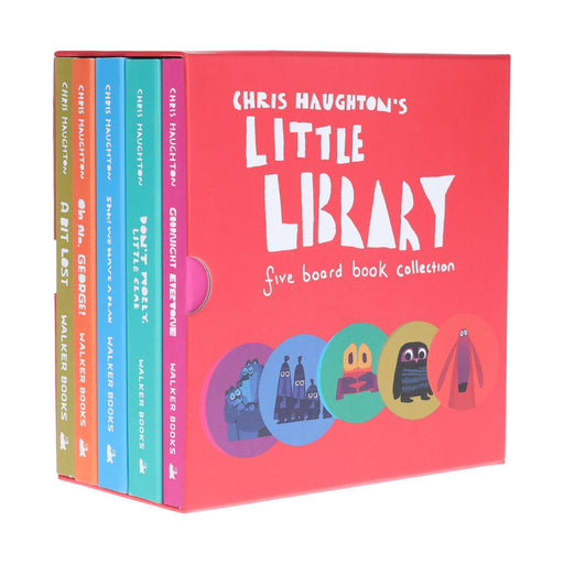 Little Library By Chris Haughton 5 Books Collection Box Set - Ages 2-6 - Board Book 0-5 Walker Books Ltd