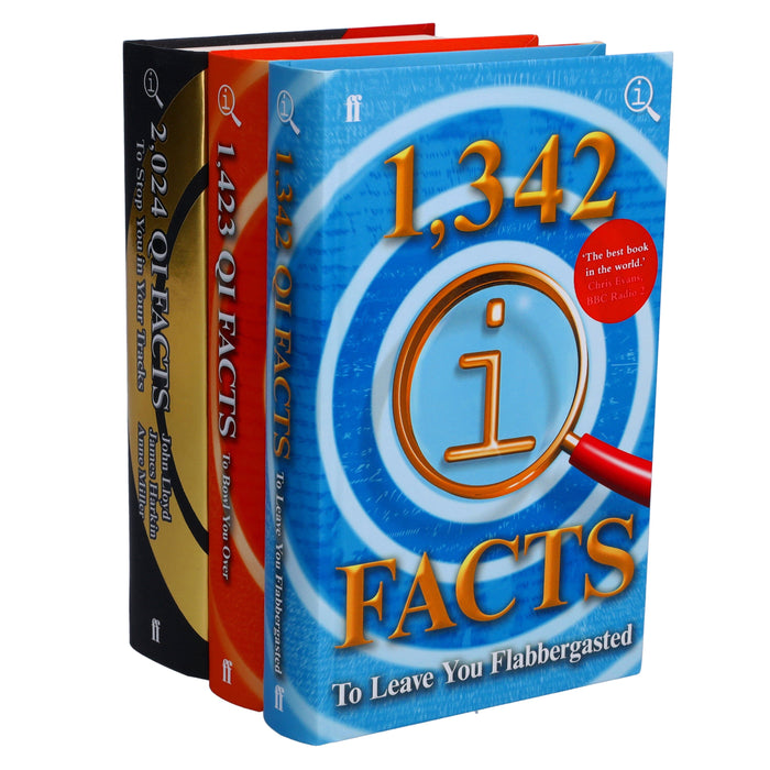 QI Quite Interesting Facts Series 3 Books Collection Set - Non Fiction - Hardback Non-Fiction Faber & Faber