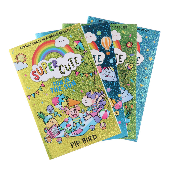 Super Cute Series by Pip Bird 4 Books Collection Set - Ages 5-8 - Paperback 5-7 HarperCollins Publishers Inc