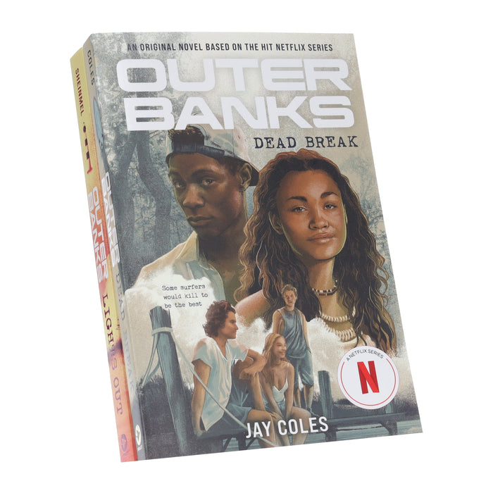 Outer Banks (Lights Out & Dead Break) by Alyssa Sheinmel & Jay Coles 2 Books Collection Set - Ages 13+ - Paperback Young Adult Amulet Books