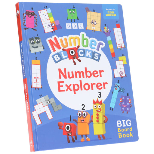 Numberblocks: Number Explorer (A Big Board Book) - Learn with the Numberblocks! - Ages 3-5 - Board Book 3-5 Sweet Cherry Publishing